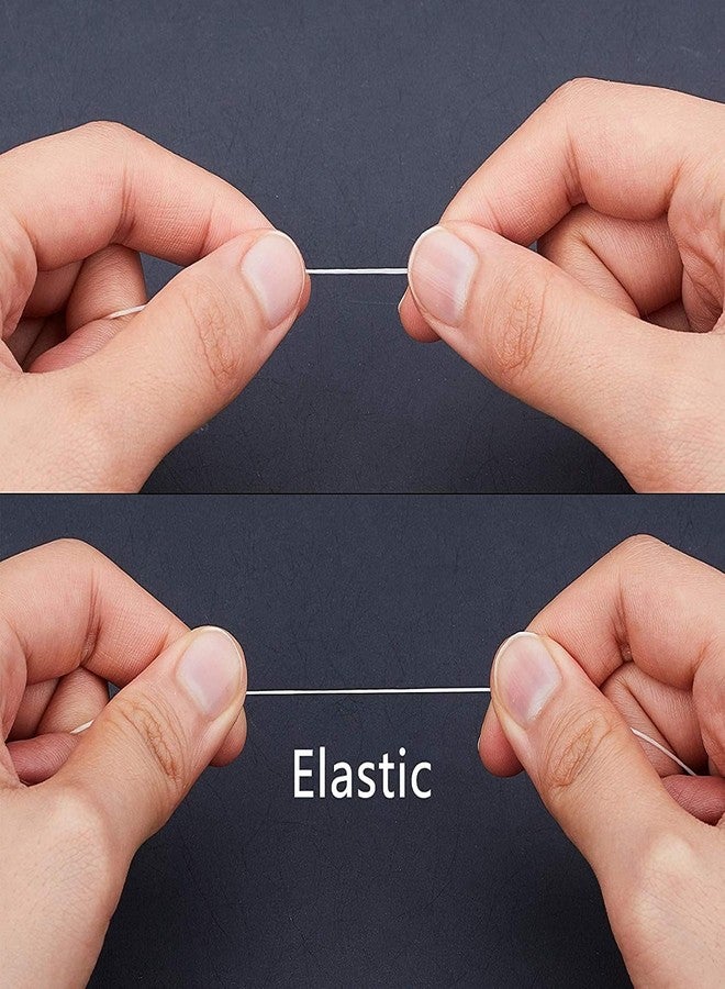 موريل خرز زجاجي كريستالي أزرق من موريل، 8 مم، لصنع إكسسوارات الموضة والمجوهرات، والقلائد والأساور والزينة | عبوة من 100 خيط خرز مع خيط مطاطي قابل للتمدد بطول متر واحد | - Image 5